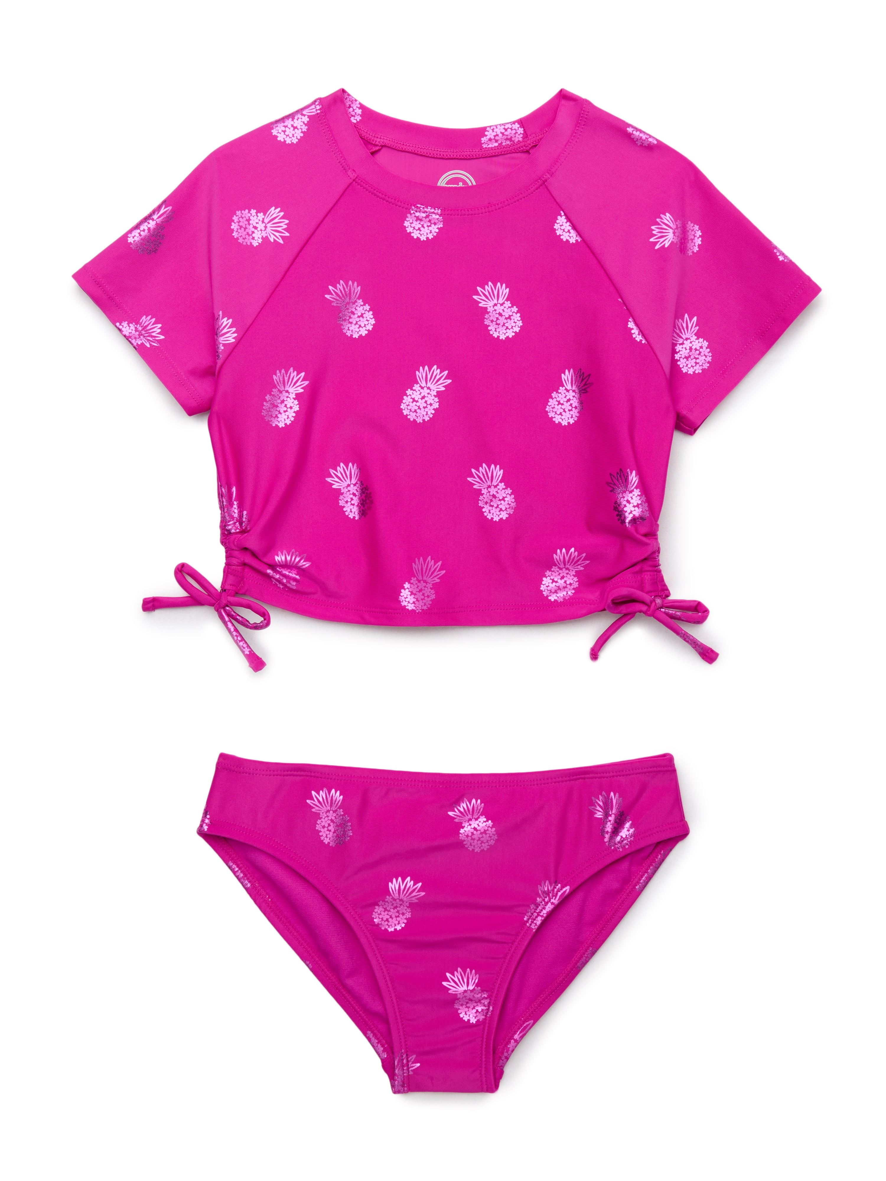 【YOUTHBATH】 Stripepartialdamageknit_pink TOP - youthbath