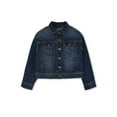 thumbnail image 1 of Wonder Nation Girls Denim Jacket, Sizes 4-18 & Plus, 1 of 3