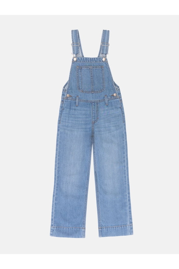 Girls Denim Overall, Sizes 4-18