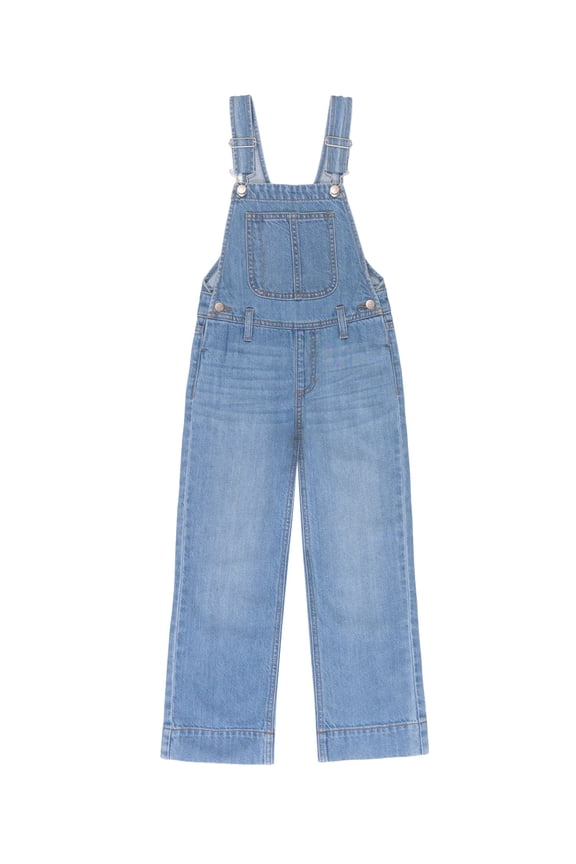 Girls Denim Overall, Sizes 4-18