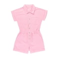 thumbnail image 1 of Wonder Nation Girls Denim Romper, Sizes 4-18, 1 of 7