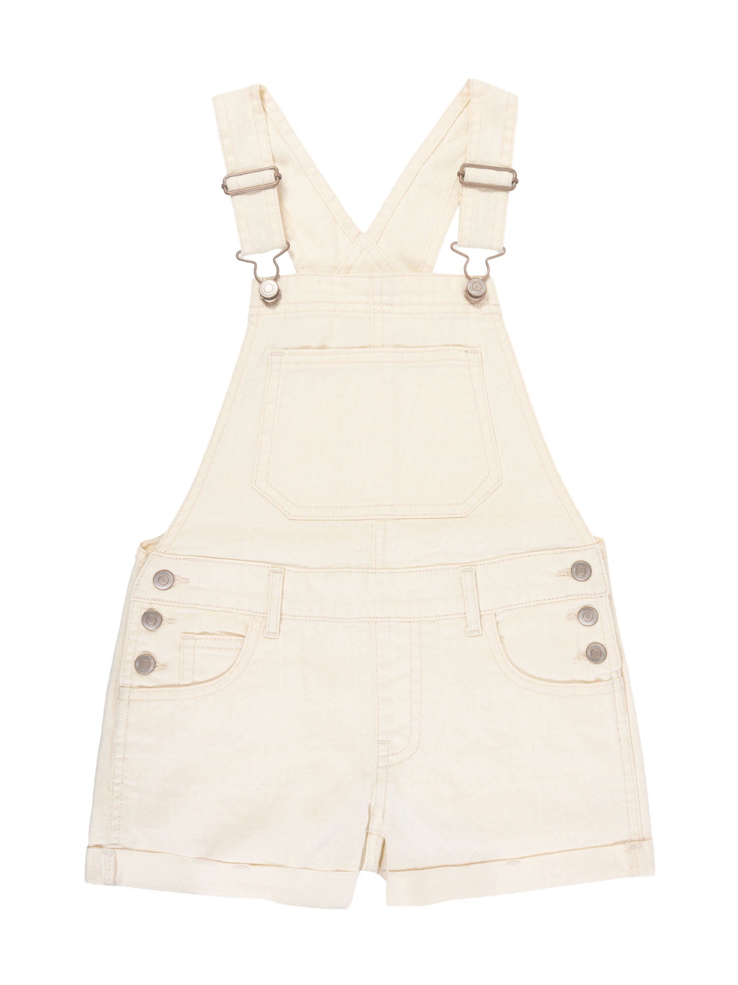 Wonder Nation Girls Denim Shortall, Sizes 4-18