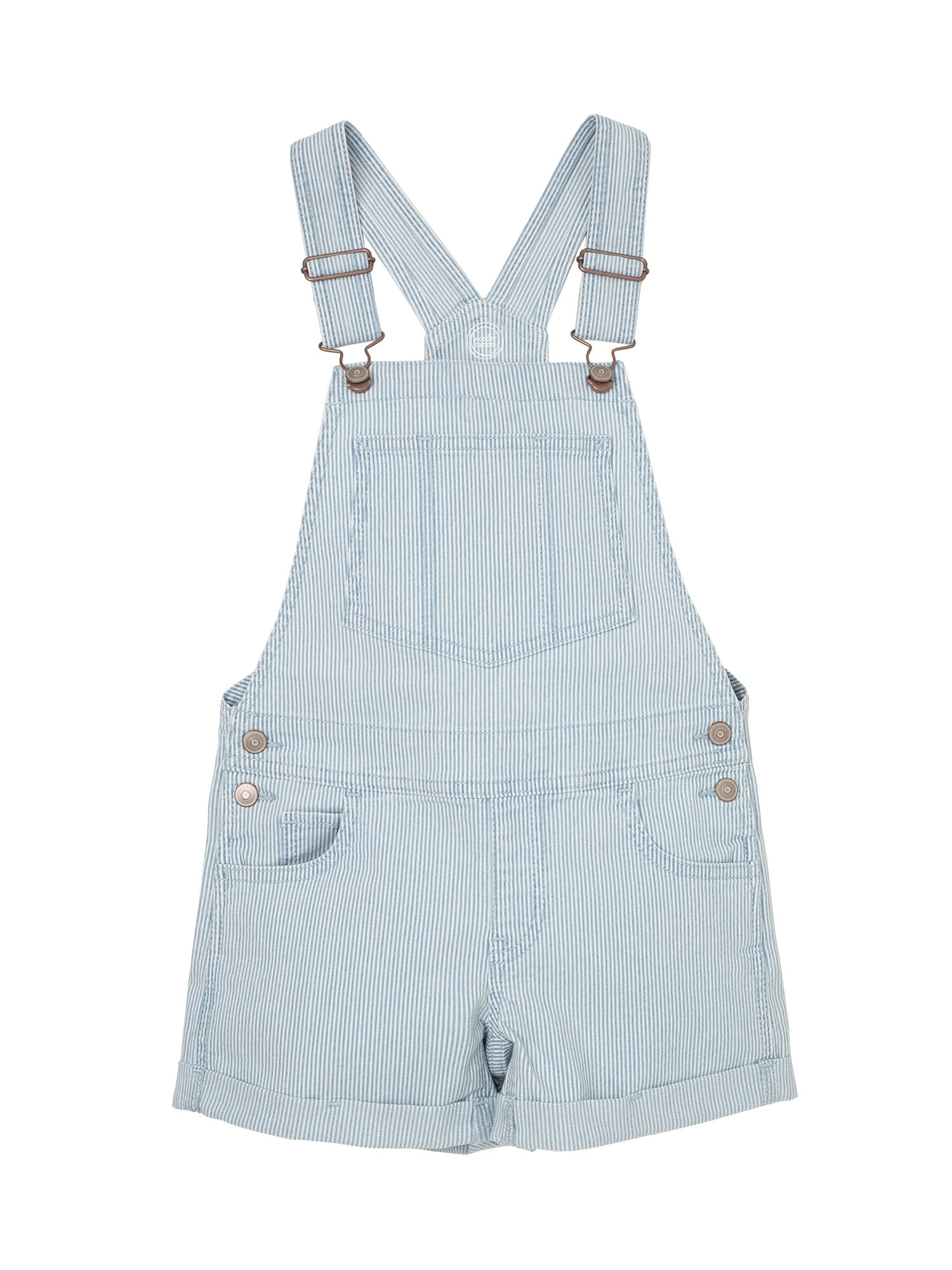 Wonder Nation Girls Denim Shortall, Sizes 4-18