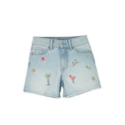 Girls Denim Shorts, Size 5-18