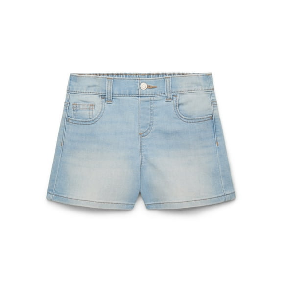 Wonder Nation Girls Denim Shorts, Sizes 4-18 & Plus