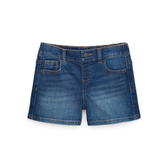 Wonder Nation Girls Denim Shorts, Sizes 4-18 & Plus