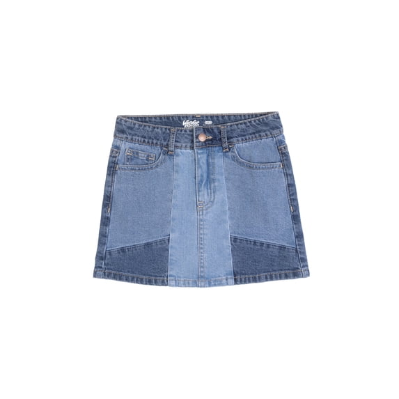 Wonder Nation Girls Denim Skirt, Sizes 4-18