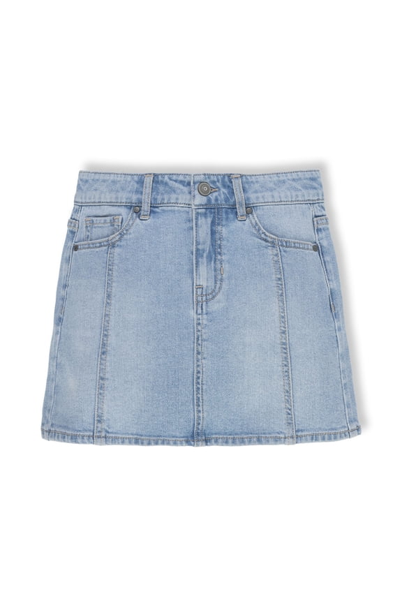 Girls Denim Skirt, Sizes 4-18 & Plus