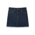 thumbnail image 1 of Wonder Nation Girls Denim Skirt, Sizes 4-18 & Plus, 1 of 3
