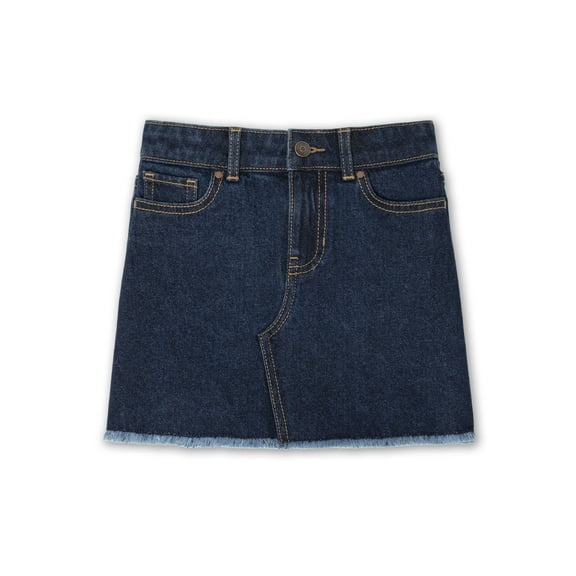 Wonder Nation Girls Denim Skirt, Sizes 4-18 & Plus
