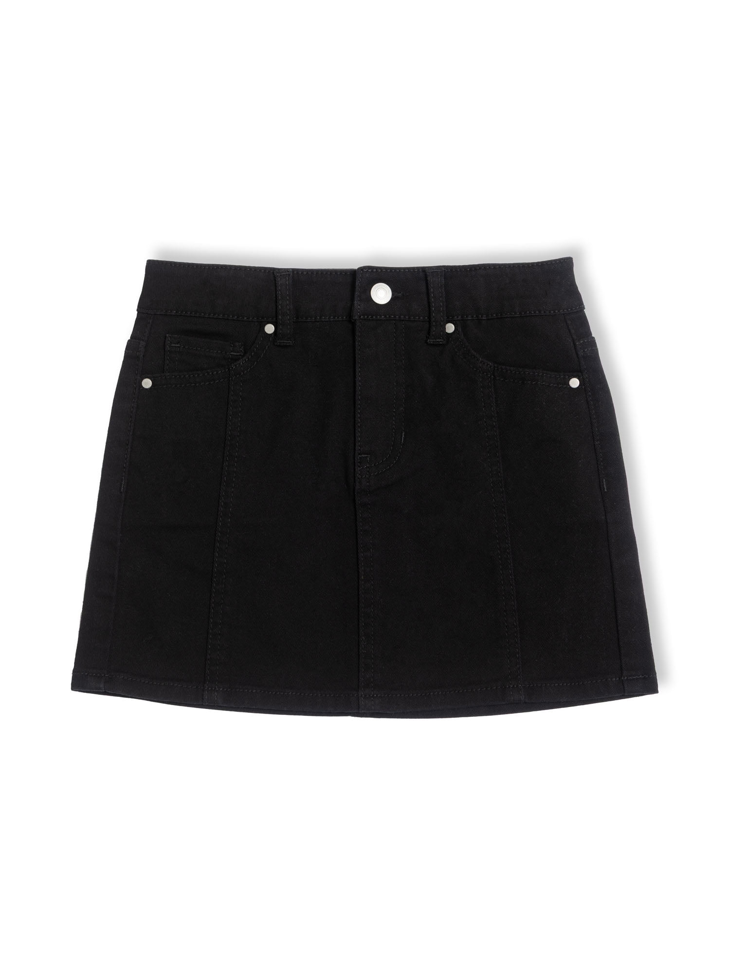 Wonder Nation Girls Denim Skirt, Sizes 4-18 & Plus