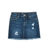 Wonder Nation Girls Denim Skirt, Sizes 4-18 & Plus