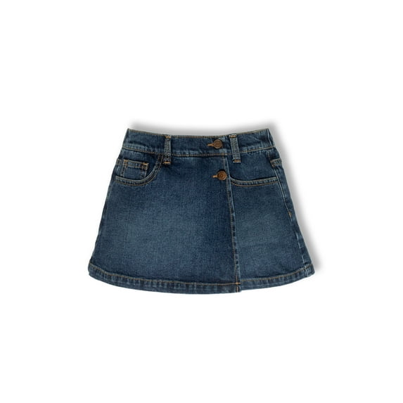Wonder Nation Girls Denim Skort, Sizes 4-18 & Plus
