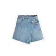 thumbnail image 1 of Wonder Nation Girls Denim Skort, Sizes 5-18, 1 of 3