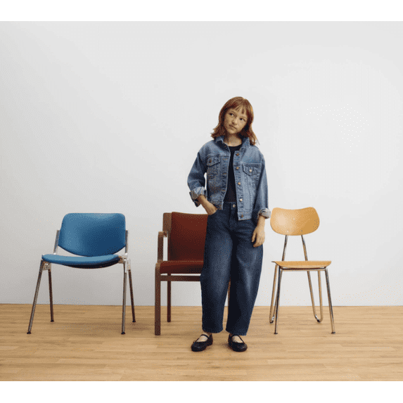 Wonder Nation Girls Denim Trucker Jacket, Sizes 4-18 & Plus