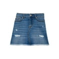 thumbnail image 1 of Wonder Nation Girls Destructed Denim Skirt, Sizes 4-18 & Plus, 1 of 3