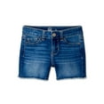 thumbnail image 1 of Wonder Nation Girls Distressed Hem Denim Jean Shorts, Sizes 5-18 & Plus, 1 of 4
