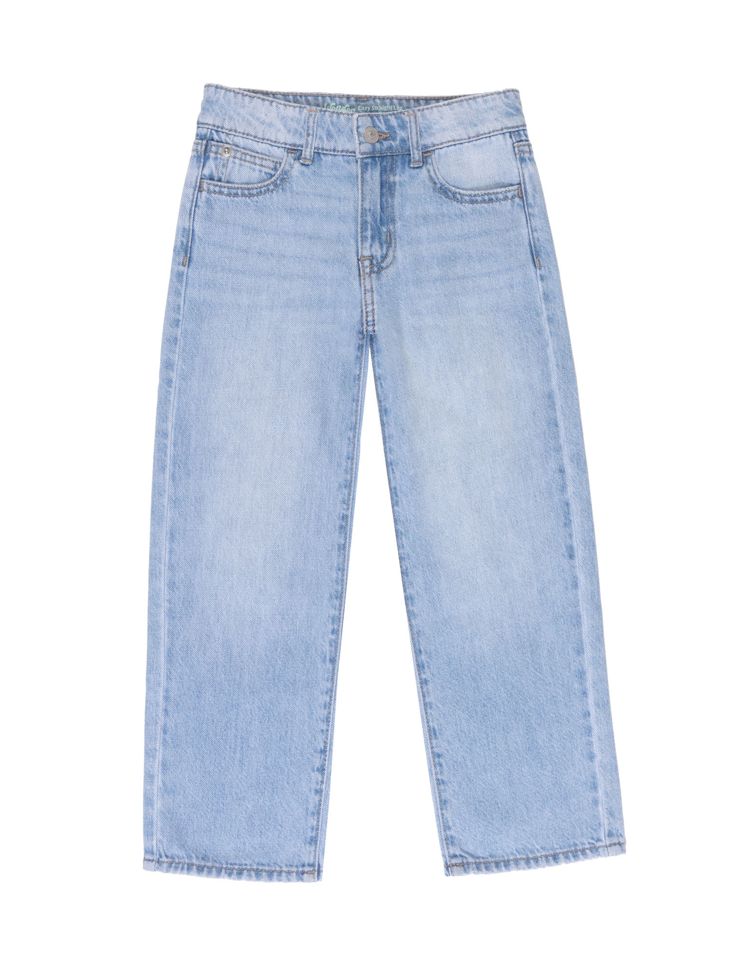 Wonder Nation Girls Easy Straight Leg Jean, Sizes 5-18