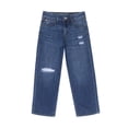 thumbnail image 1 of Wonder Nation Girls Easy Straight Leg Jean, Sizes 5-18, 1 of 4
