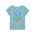 thumbnail image 1 of Wonder Nation Girls Embellished Graphic Tee with Short Sleeves, Sizes 4-18 & Plus, 1 of 3