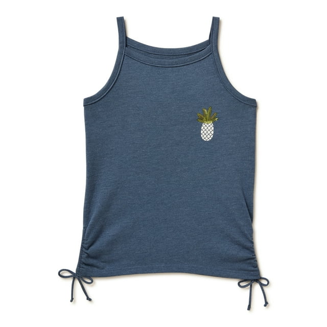 Wonder Nation Girls Embellished Sleeveless Top, Sizes 4-18 & Plus