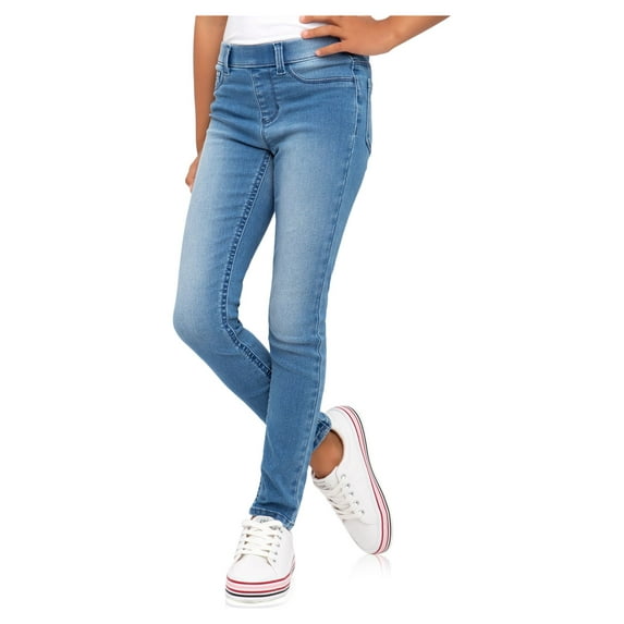 Wonder Nation Girls Essential Pull-On Jegging Jeans, Sizes 4-18 & Plus