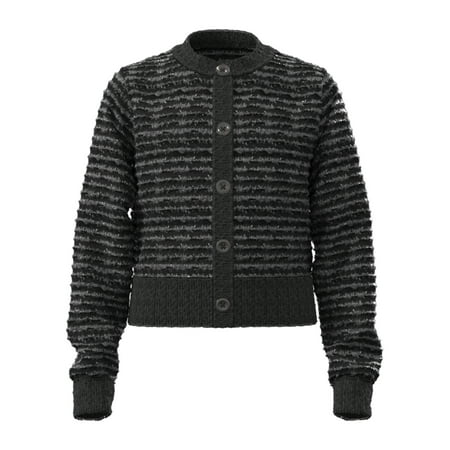 Wonder Nation Girls Eyelash Sweater Cardigan, Size 4-18 & Plus