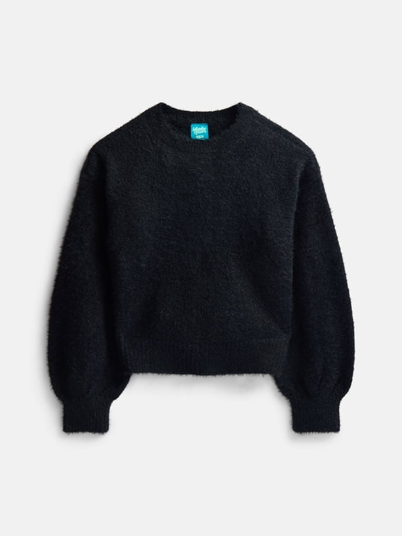 Girls Eyelash Knit Sweater, Sizes 4-18 & Plus