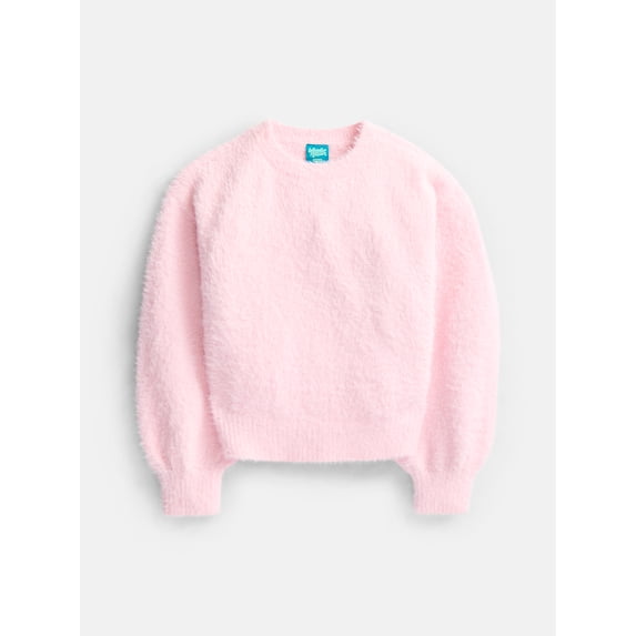 Wonder Nation Girls Eyelash Knit Sweater, Sizes 4-18 & Plus
