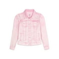 thumbnail image 1 of Wonder Nation Girls Fashion Denim Jacket, Sizes 4-18 & Plus, 1 of 2