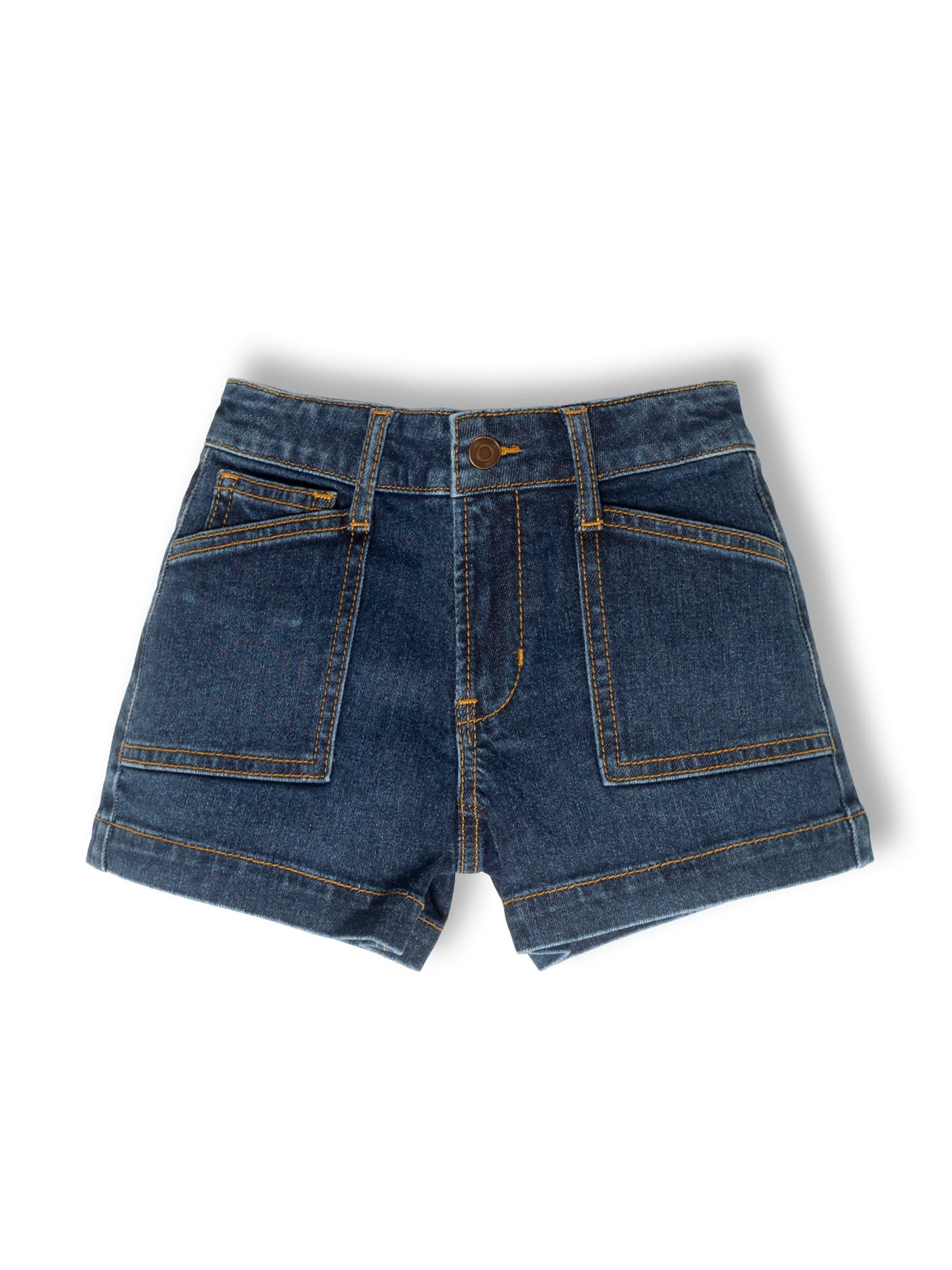 Wonder Nation Girls Fashion Denim Shorts, Size 5-18