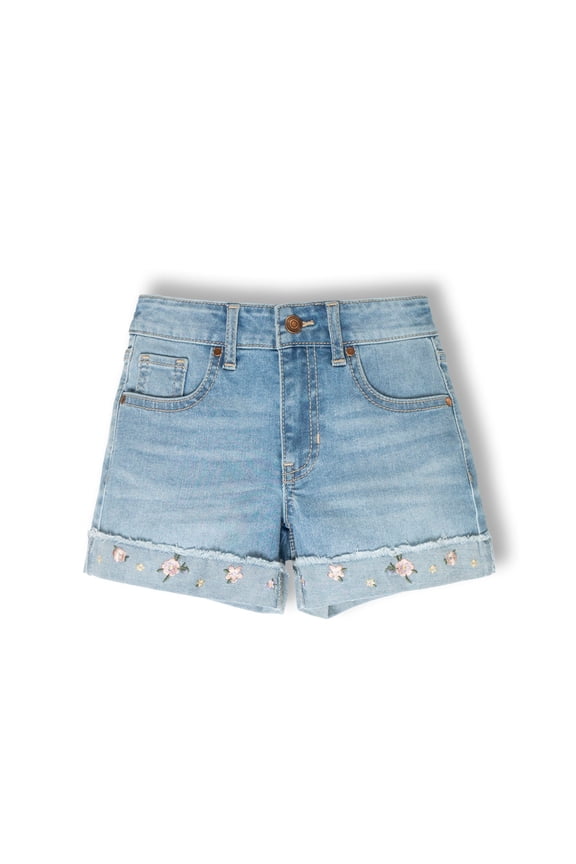 Girls Fashion Denim Shorts, Size 5-18