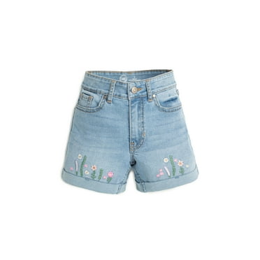 Wonder Nation Girls Fashion Denim Shorts, Sizes 5-18