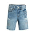 thumbnail image 1 of Wonder Nation Girls Fashion Denim Shorts, Sizes 5-18, 1 of 2