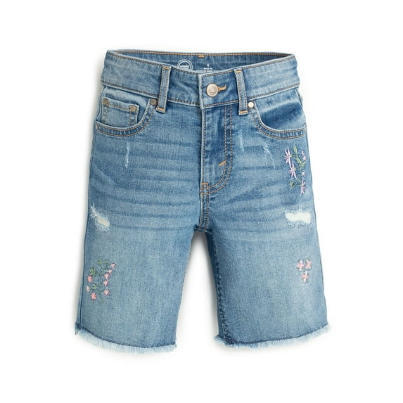 Wonder Nation Girls Fashion Denim Shorts, Sizes 5-18
