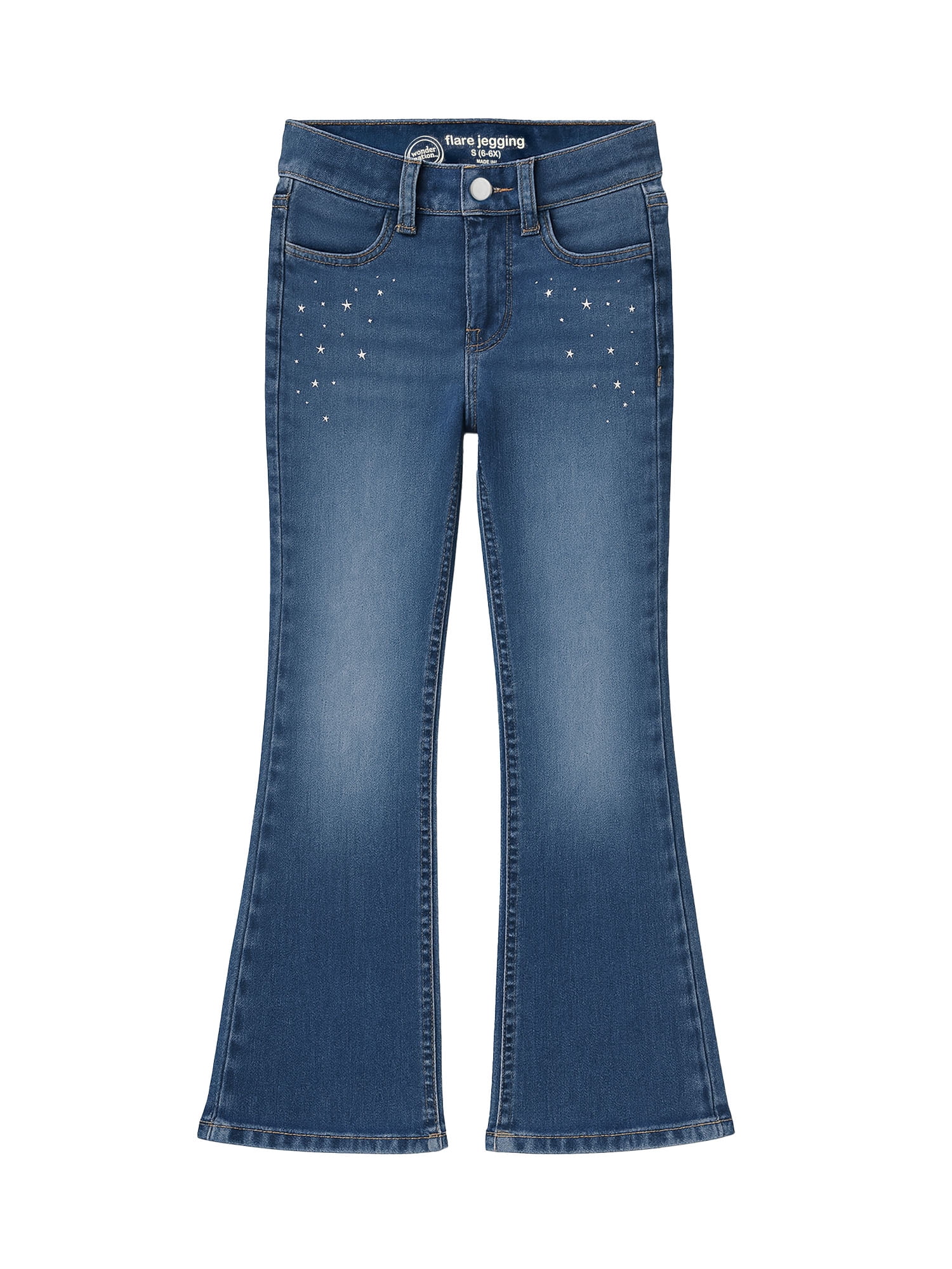 Wonder Nation Girls Fashion Flare Jegging, Sizes 4-18 & Plus