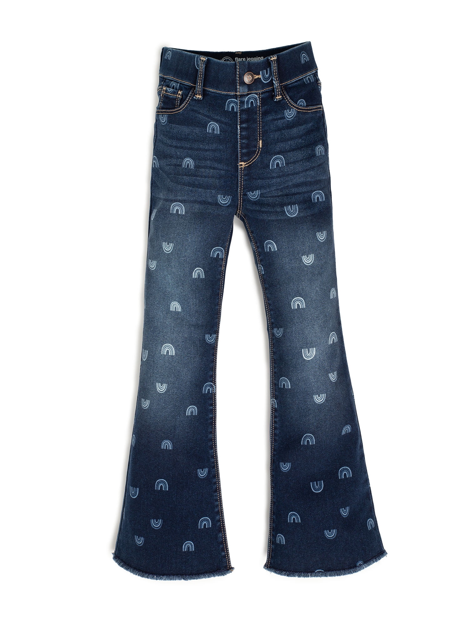 Wonder Nation Girls Fashion Flare Jegging, Sizes 4-18 & Plus