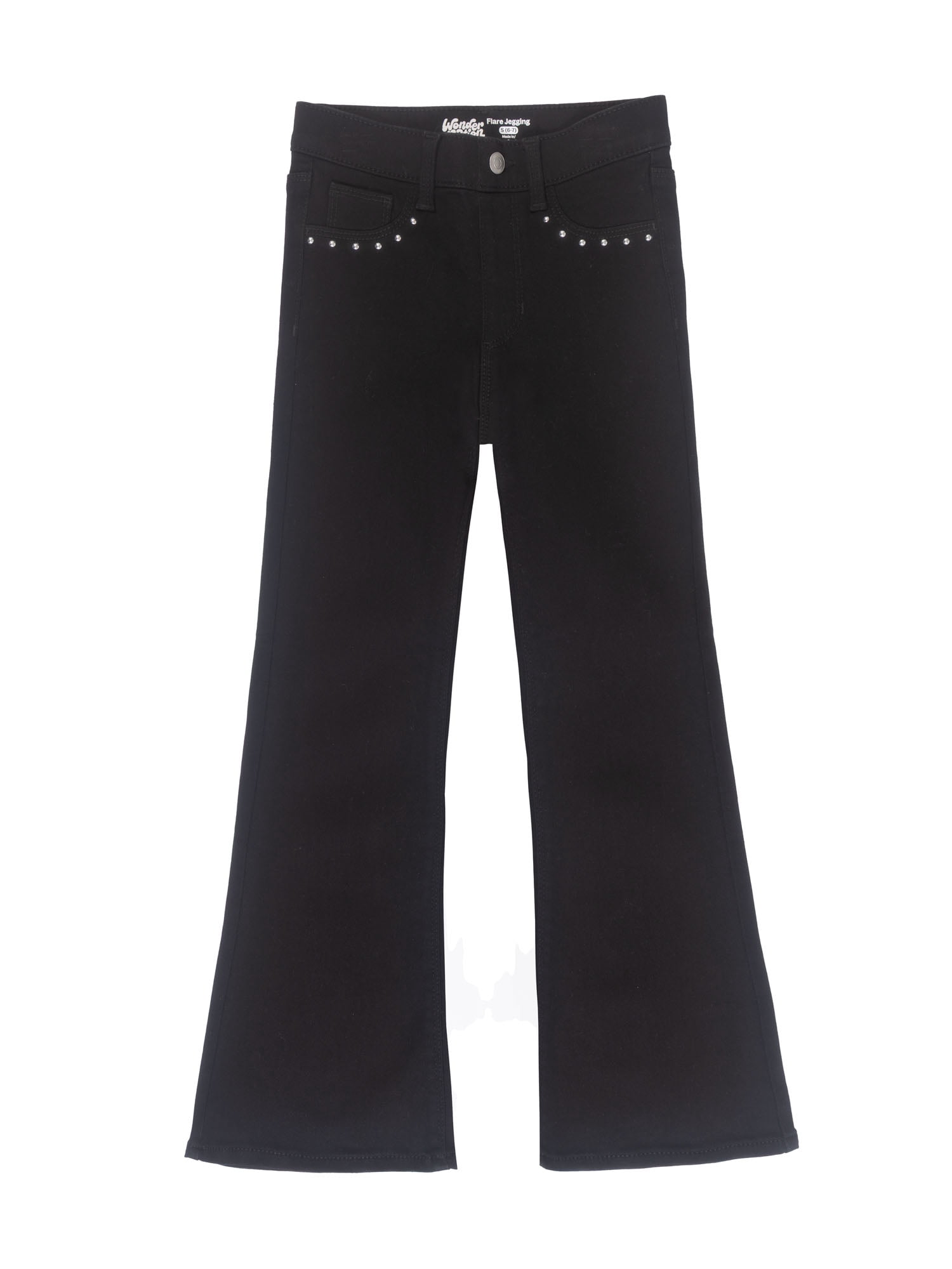 Wonder Nation Girls Fashion Flare Jegging, Sizes 4-18 & Plus