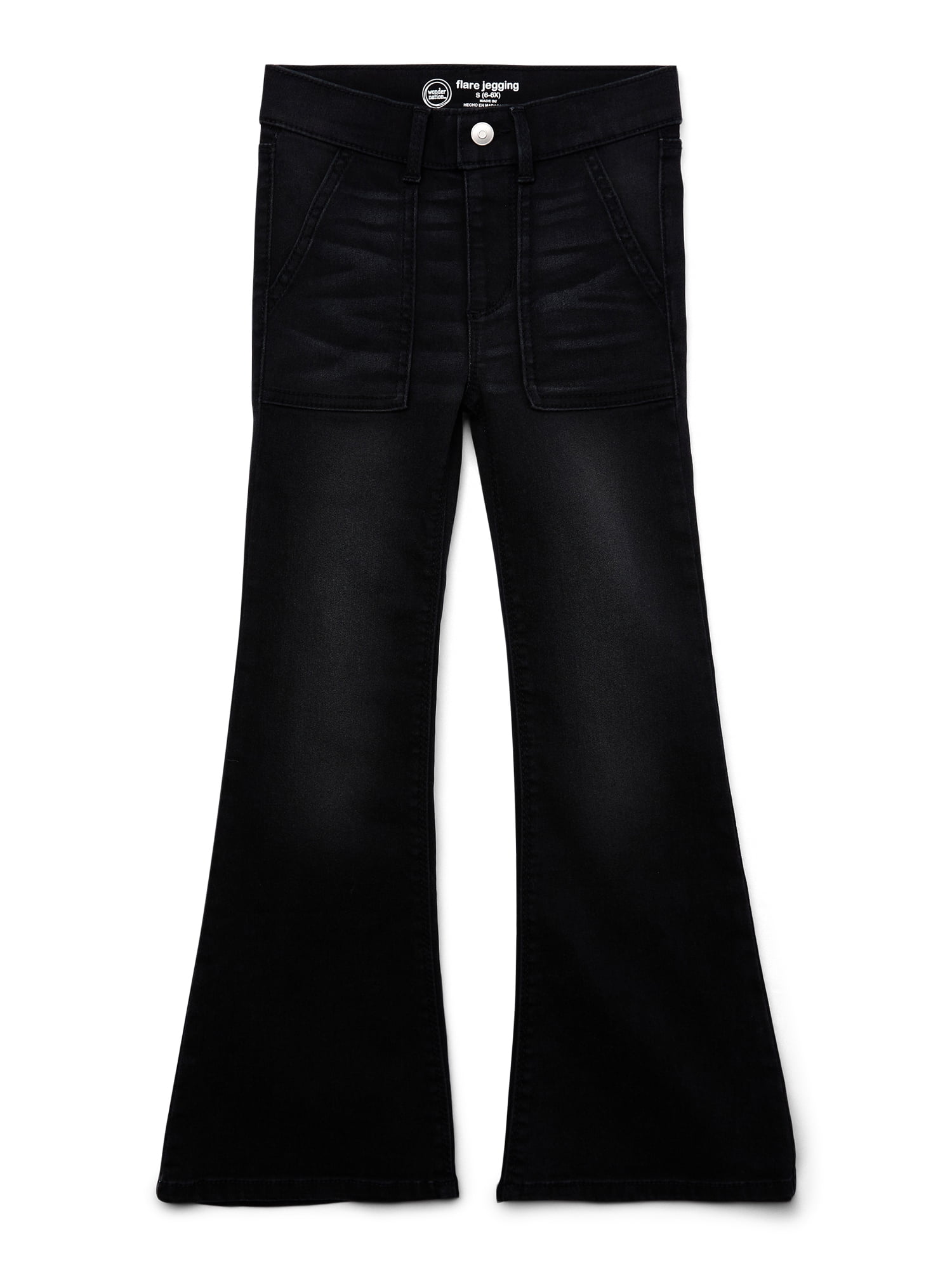 Wonder Nation Girls Fashion Flare Jeggings, Sizes 4-18