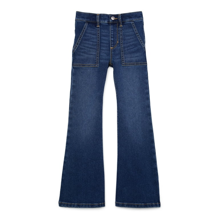 Wonder Nation Girls Fashion Flare Jeggings, Sizes 4-18