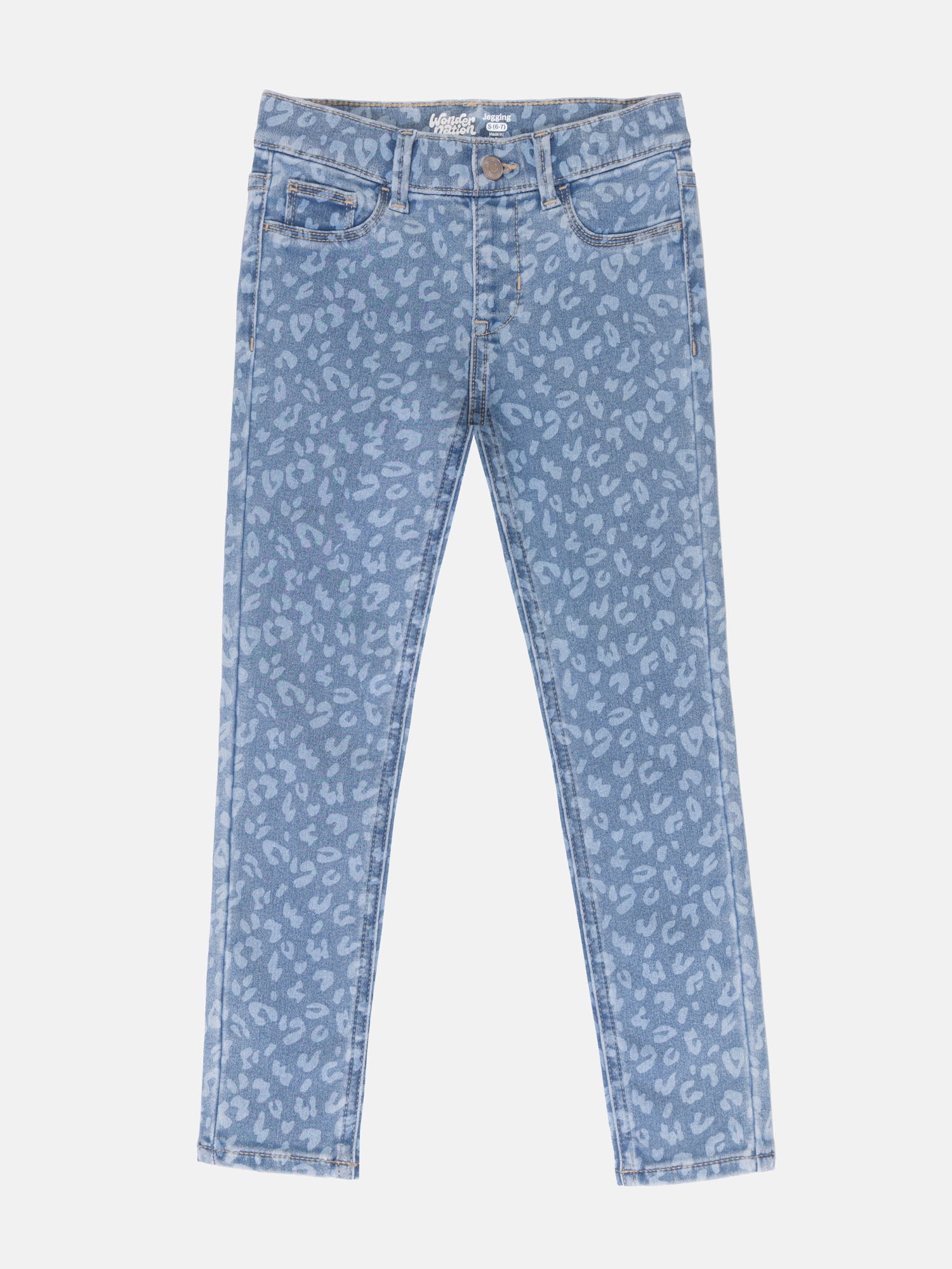 Wonder Nation Girls Skinny Jeggings, Sizes 4-18 & Plus