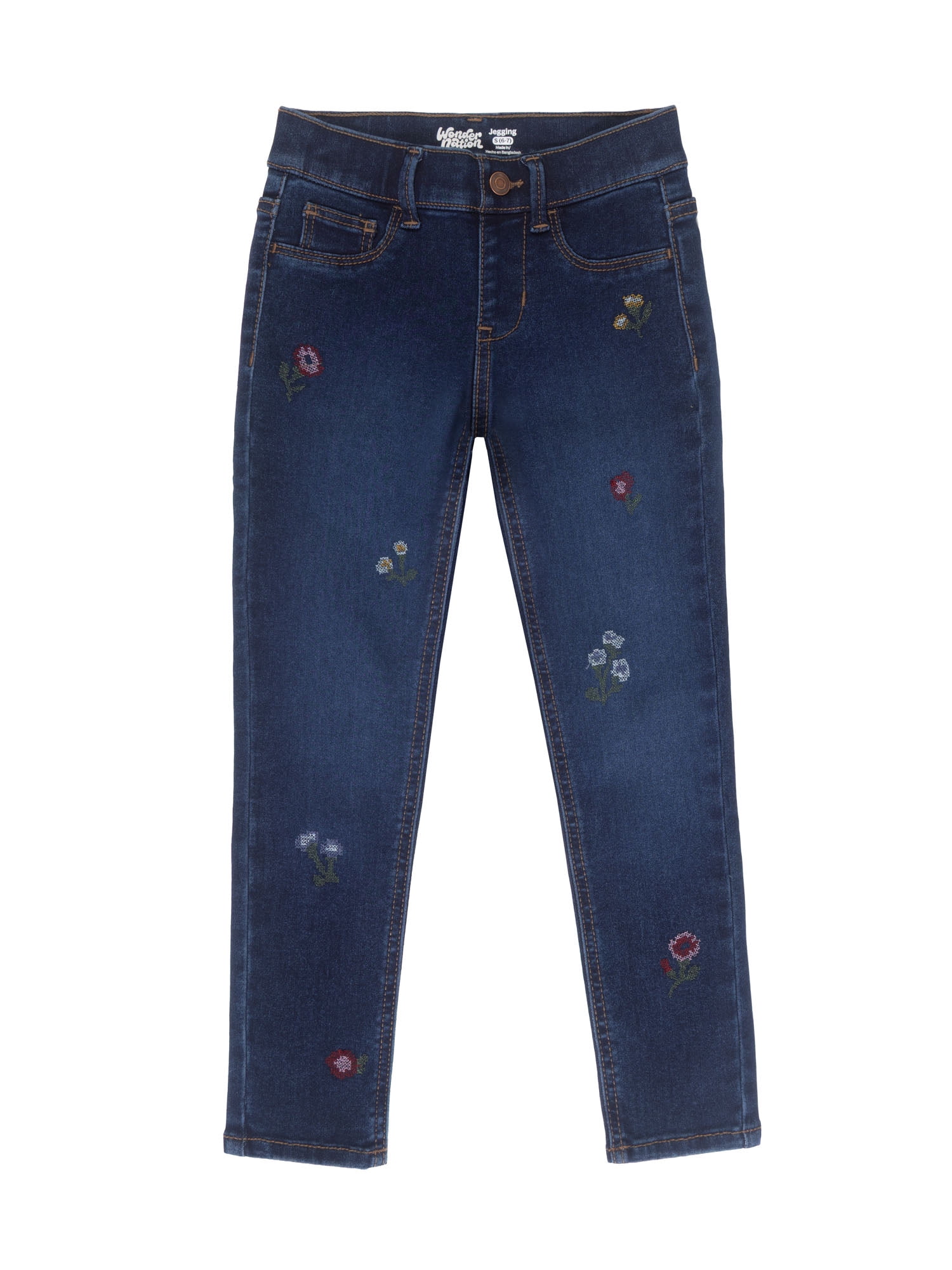 Wonder Nation Girls Fashion Skinny Jegging, Sizes 4-18 & Plus