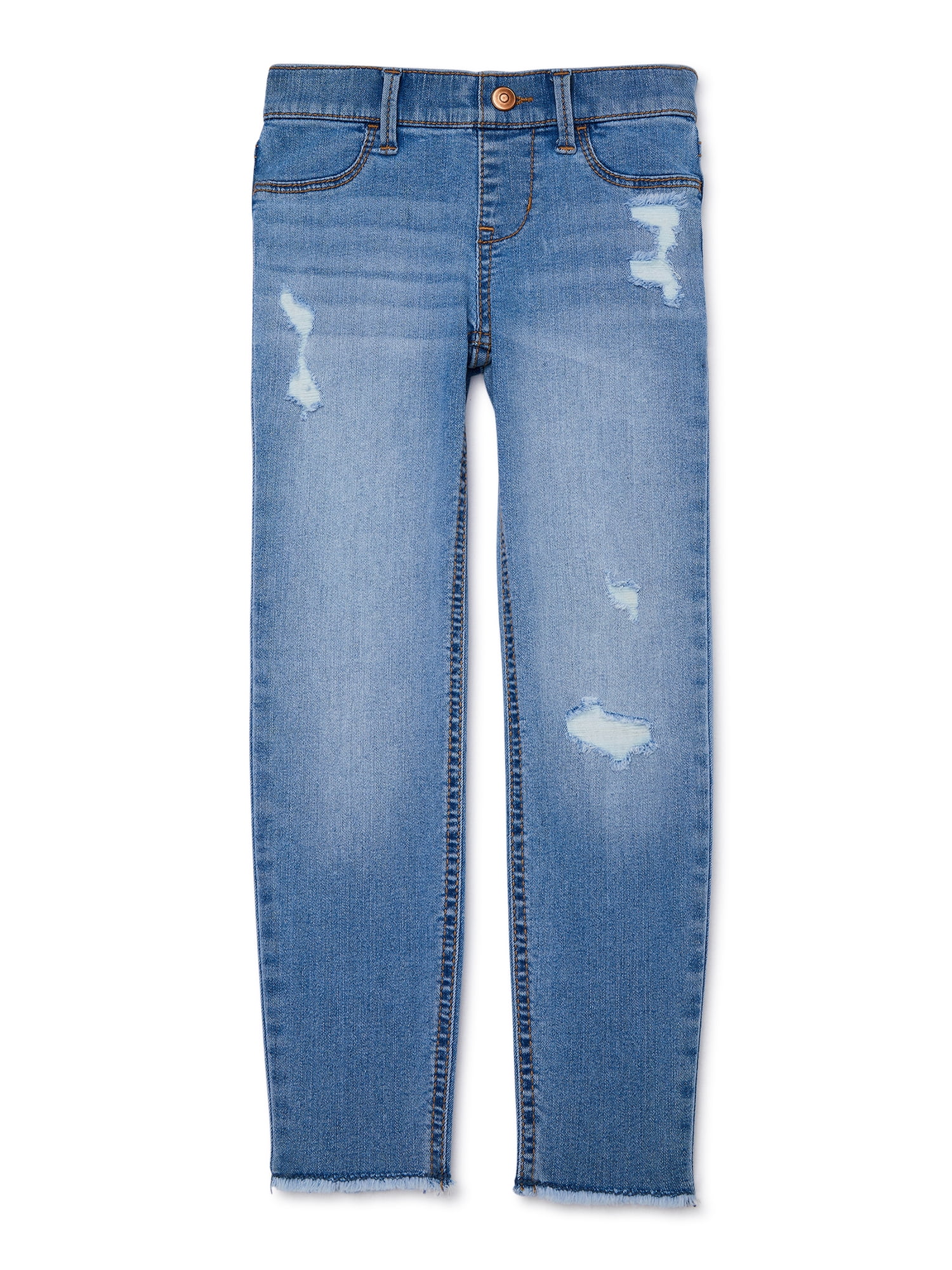 Wonder Nation Girls Essential Pull-On Jegging Jeans, Sizes 4-18