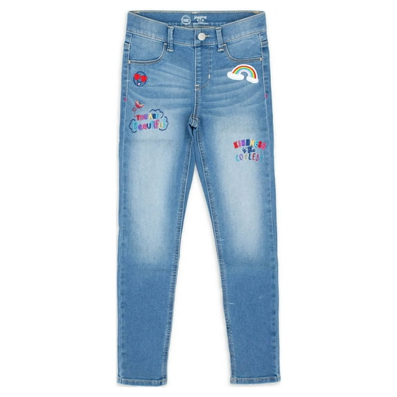 Wonder Nation Girls Fashion Jeggings, Sizes 4-18 & Plus