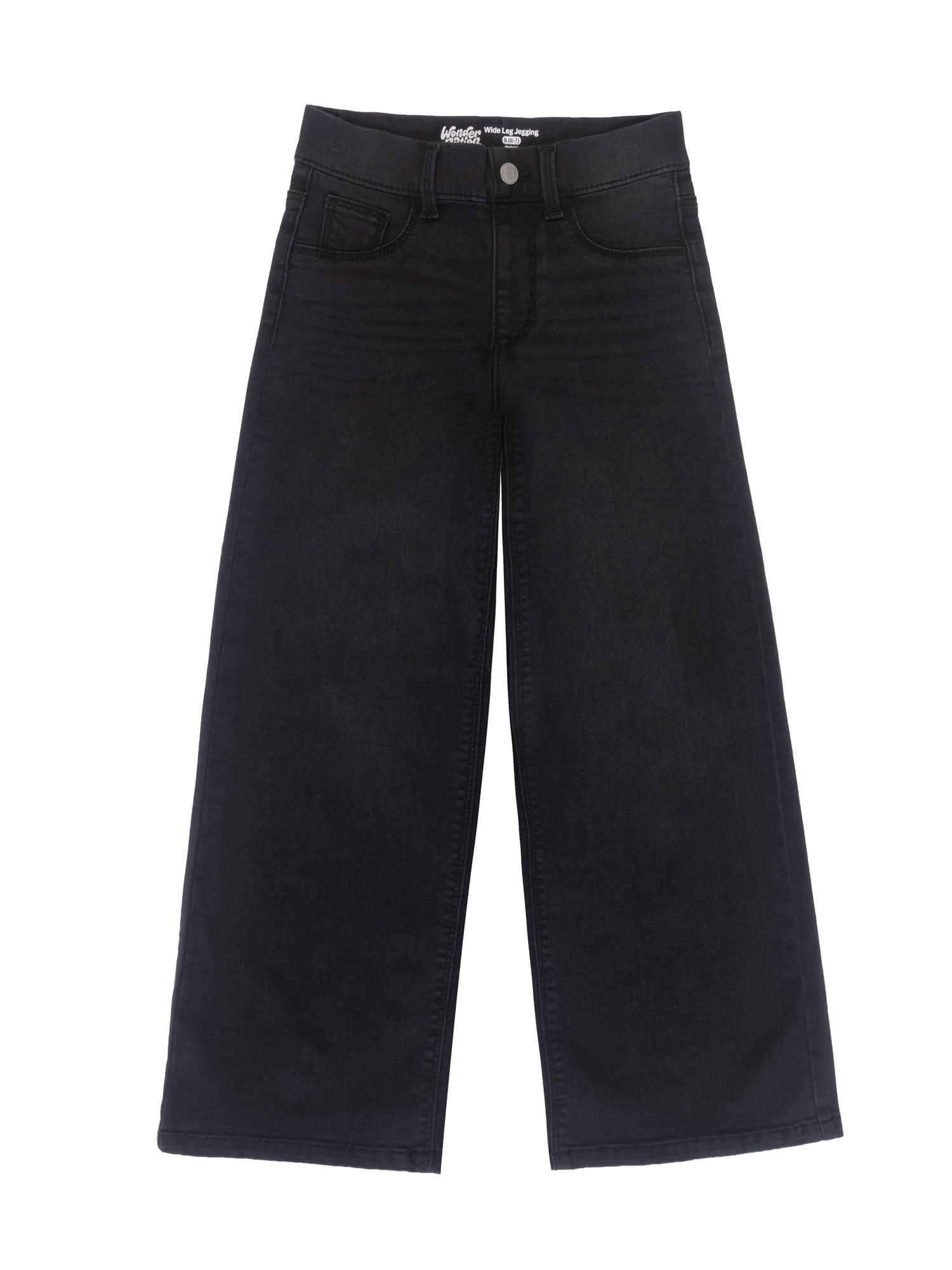 Wonder Nation Girls Fashion Wide Leg Jegging, Sizes 4-18 & Plus