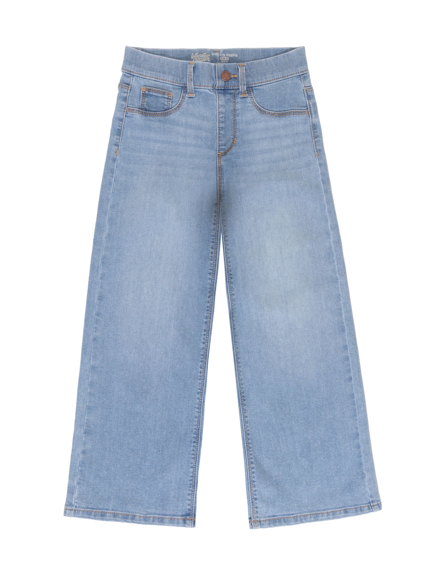 Wonder Nation Girls Fashion Wide Leg Jegging, Sizes 4-18 & Plus