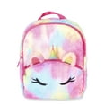 Wonder Nation Girls Faux Fur Unicorn Mini Backpack