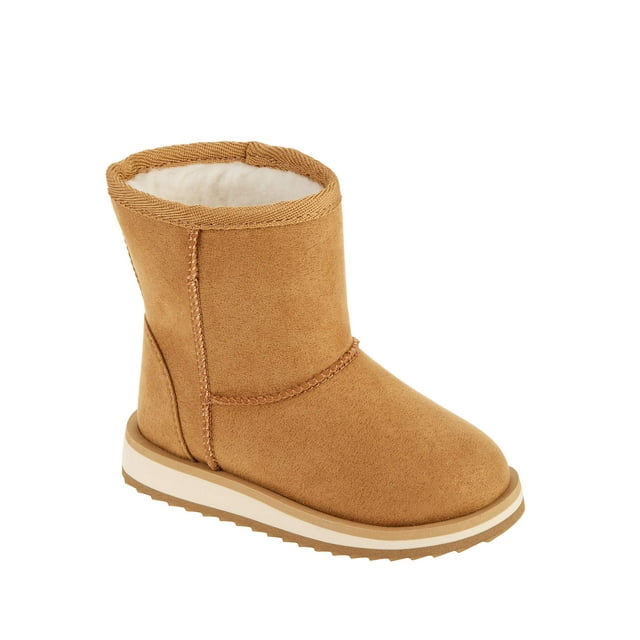 Wonder Nation Girls Faux Shearling Boots