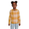 thumbnail image 1 of Wonder Nation Eb Girls Ls Flannel Top, 1 of 5