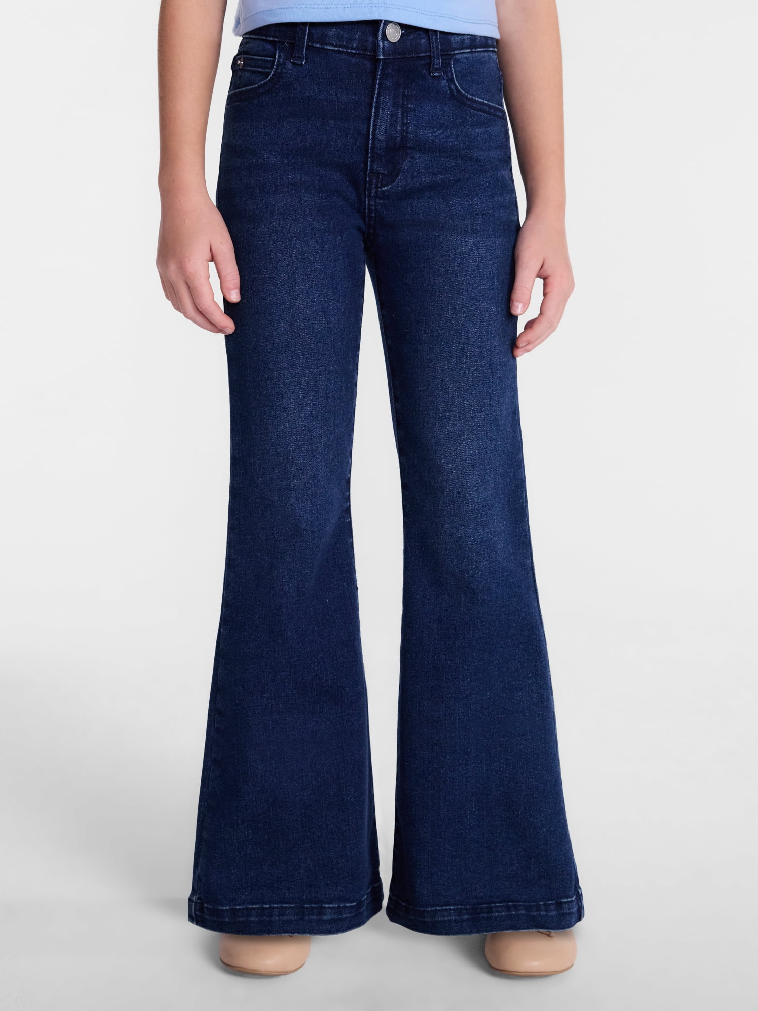 Wonder Nation Girls Flare Jean, Sizes 5-18